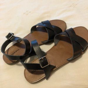 Merona Black Sandals